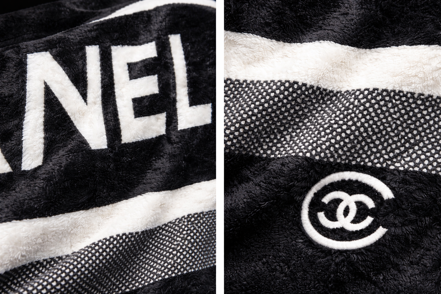 Designer-Inspired Plush Throw Blanket